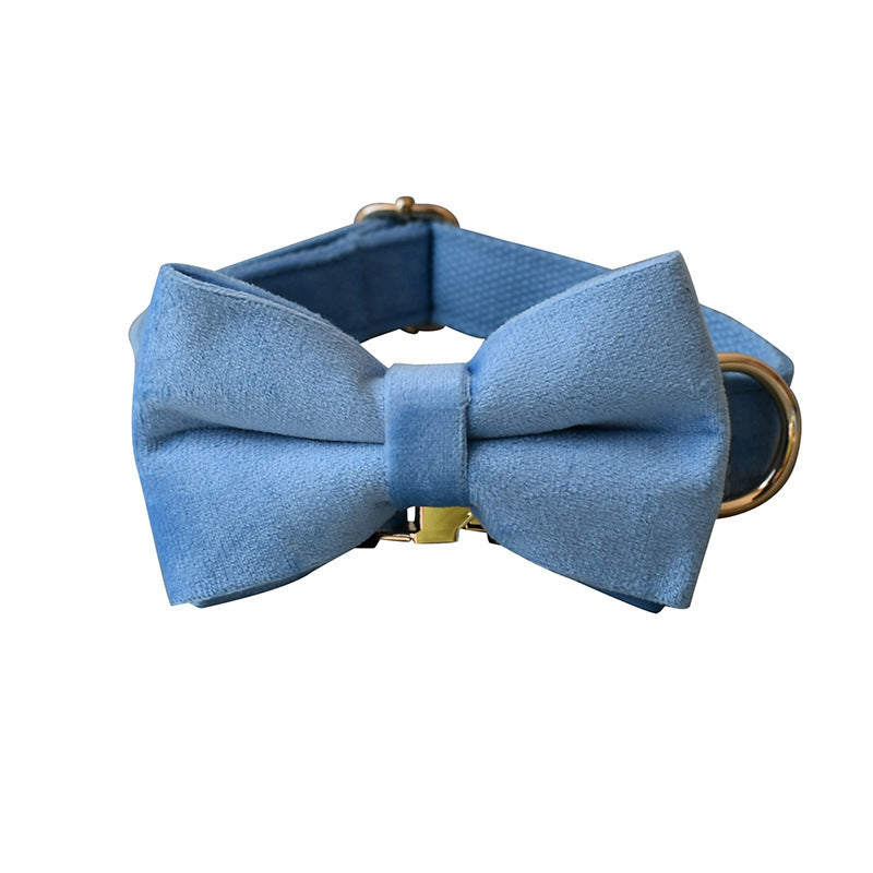 Blue Velvet Series Collars And Leash