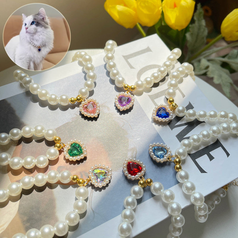 Crystal Necklace For Small Pets